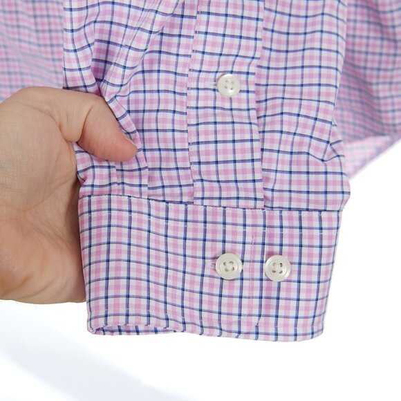 Ralph Lauren Performance Pink Button Down Shirt Men's XL - Picture 4 of 7